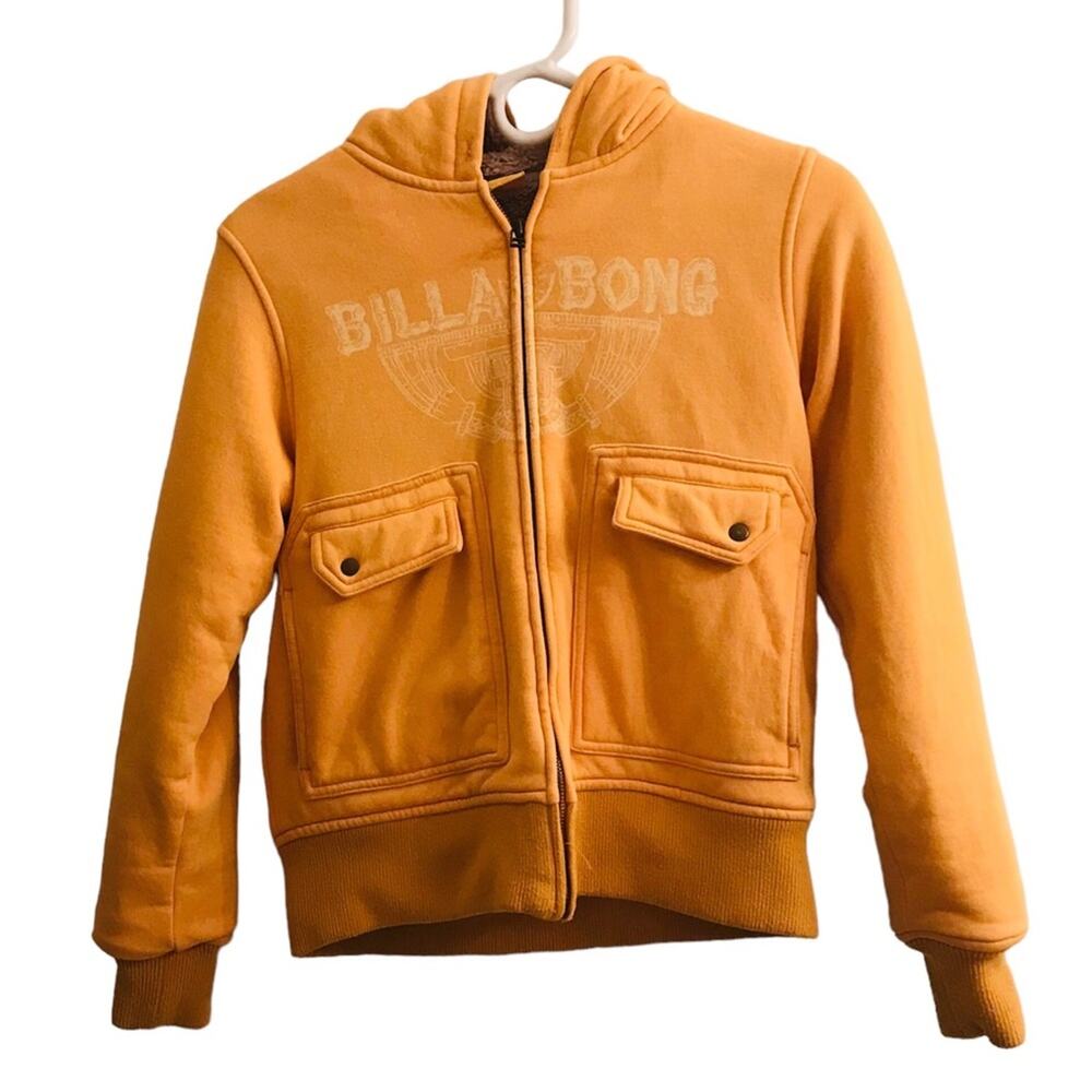Billabong Full Zip Hoodie/ Sweater Jacket Juniors Size 1